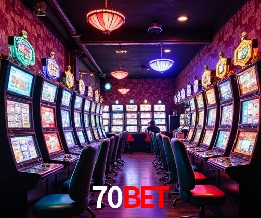 Interface moderna da plataforma 70BET